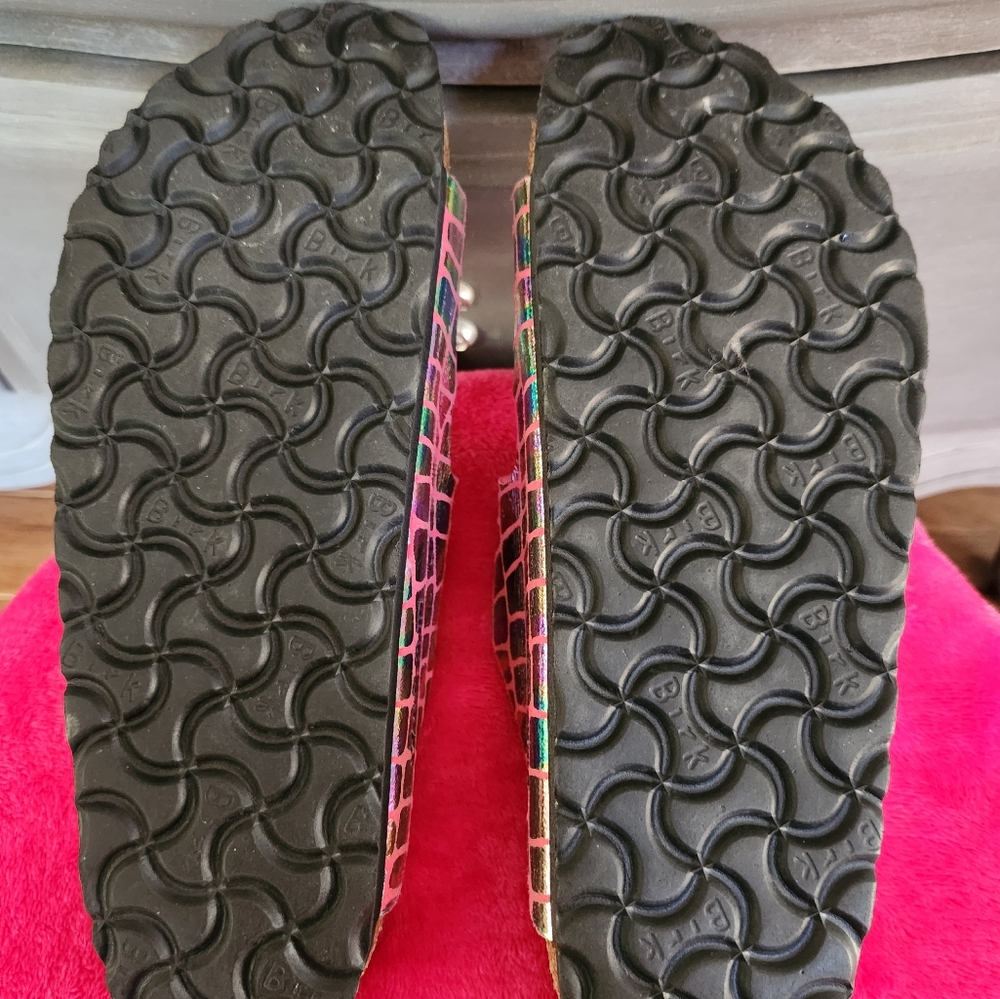 Birkenstock Arizona Gator Gleam Pink - Picture 8 of 8